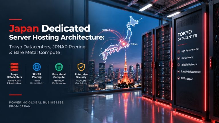 Japan Dedicated Server Hosting Architecture - Tokyo Datacenters, JPNAP Peering, and Bare Metal Compute