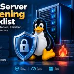 Linux Server Hardening Checklist - Securing SSH, iptables, Fail2ban, and Kernel Parameters
