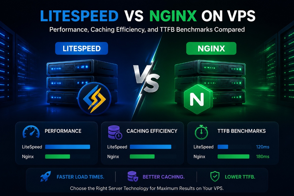 LiteSpeed vs Nginx on VPS Performance Caching Efficiency and TTFB Benchmarks