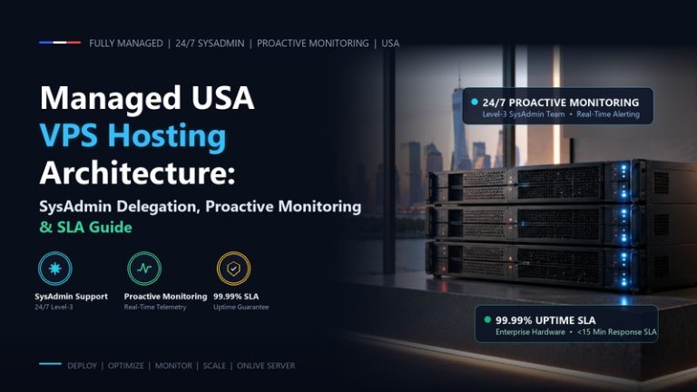 Managed USA VPS Hosting Architecture - SysAdmin Delegation, Proactive Monitoring & SLA Guide