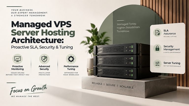 Managed VPS Server Hosting Architecture - Proactive SLA, Security & Tuning