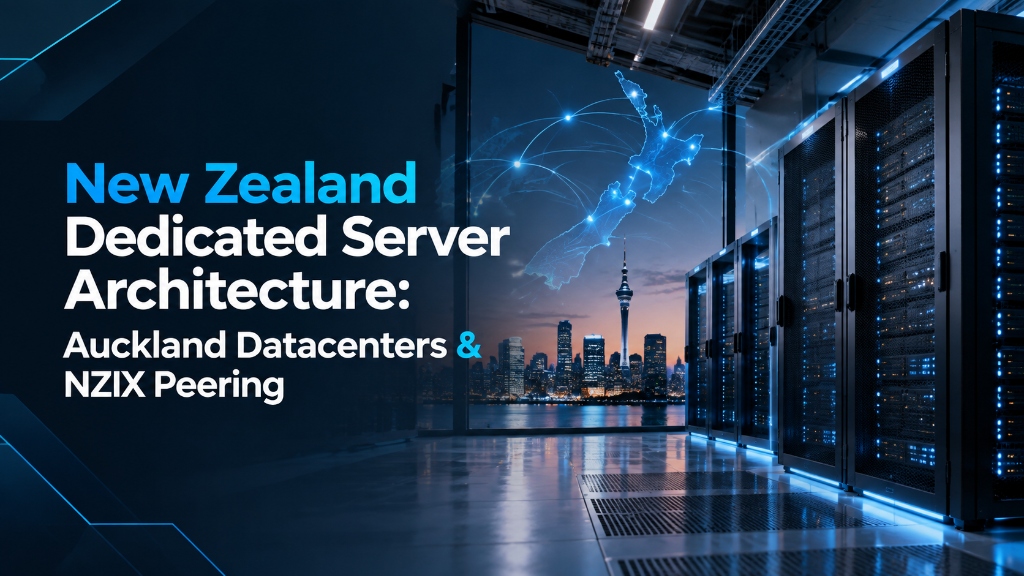New Zealand Dedicated Server Architecture - Auckland Datacenters and NZIX Peering