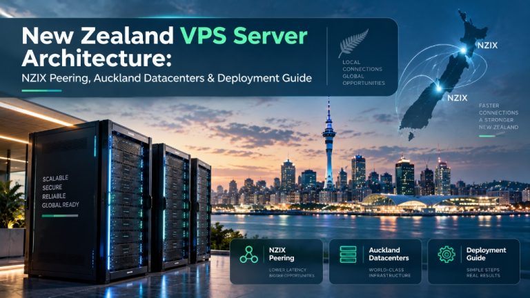 New Zealand VPS Server Architecture: NZIX Peering, Auckland Datacenters and Deployment Guide