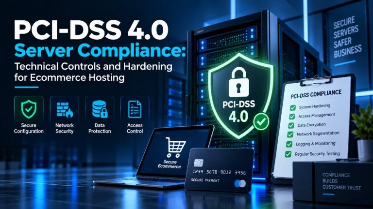 PCI-DSS 4.0 Server Compliance Technical Controls and Hardening for Ecommerce Hosting