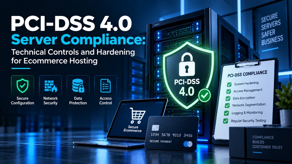 PCI-DSS 4.0 Server Compliance Technical Controls and Hardening for Ecommerce Hosting