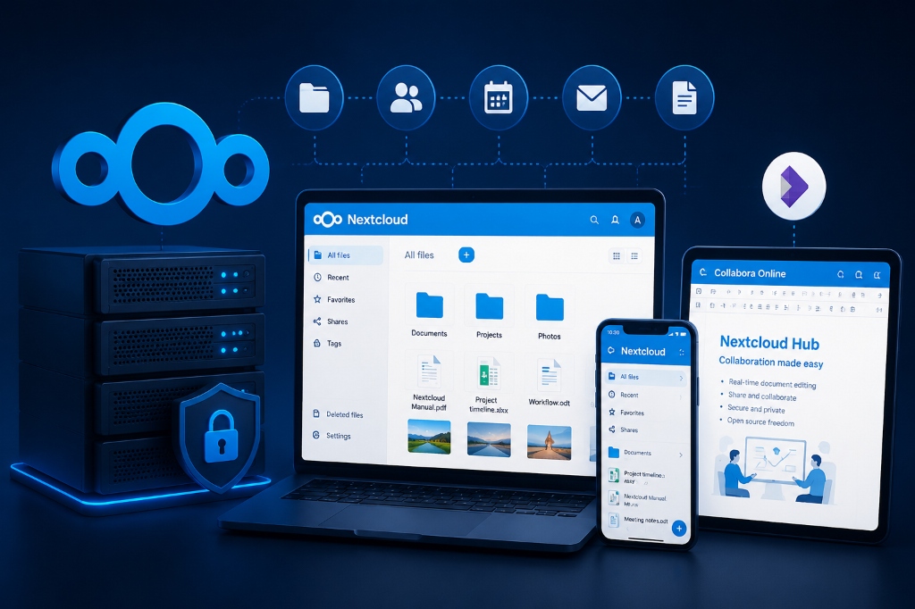 Deploying Nextcloud Hub on Private VPS: Self-Hosted Enterprise Collaboration