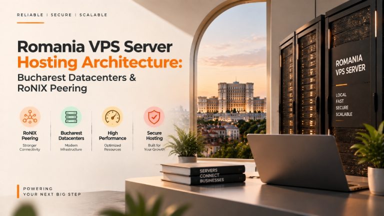 Romania VPS Server Hosting Architecture - Bucharest Datacenters and RoNIX Peering