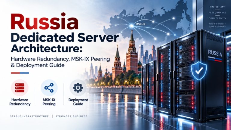 Russia Dedicated Server Architecture: Hardware Redundancy, MSK-IX Peering and Deployment Guide