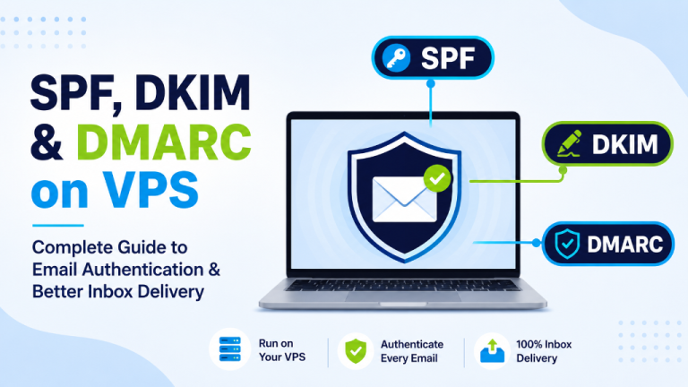SPF DKIM and DMARC Email Authentication on Linux VPS Hosting