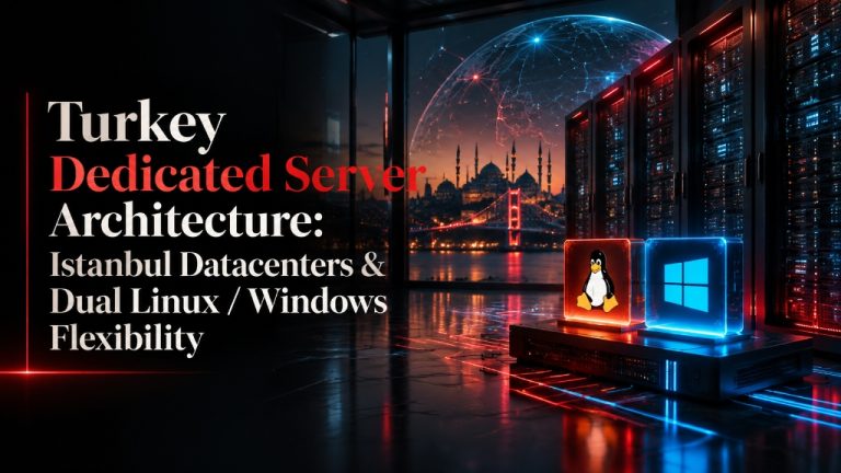 Turkey Dedicated Server Architecture - Istanbul Datacenters and Dual Linux or Windows Flexibility