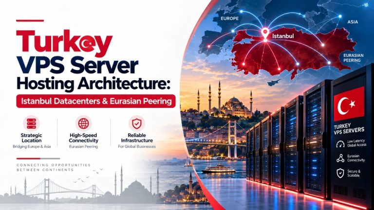 Turkey VPS Server Hosting Architecture - Istanbul Datacenters and Eurasian Peering