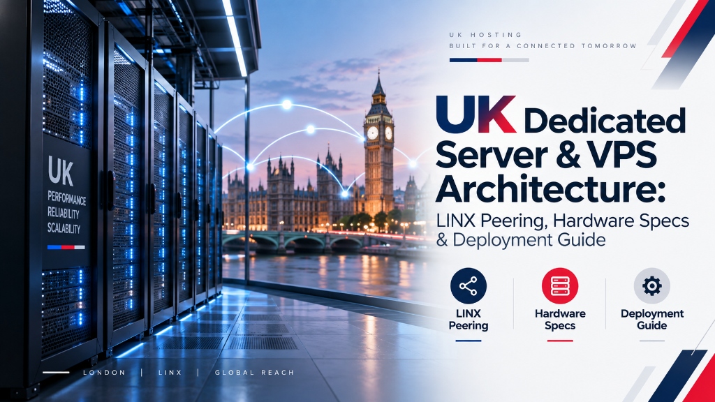 UK Dedicated Server and VPS Architecture: LINX Peering, Hardware Specs and Deployment Guide