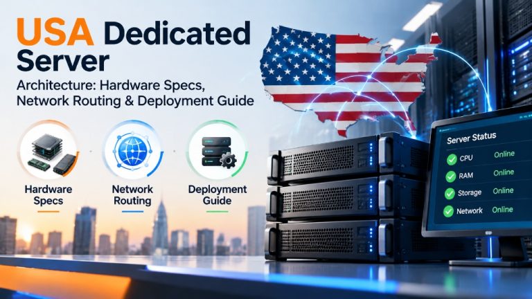 USA Dedicated Server Architecture: Hardware Specs, Network Routing and Deployment Guide