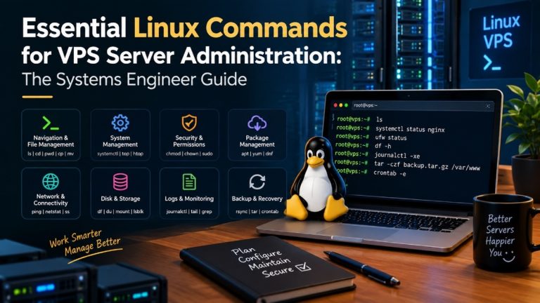 Essential Linux Commands for VPS Server Administration: The Systems Engineer Guide - Onlive Server