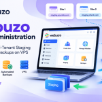 Webuzo Server Administration - Configuring Multi-Tenant Staging and Automated Backups on VPS