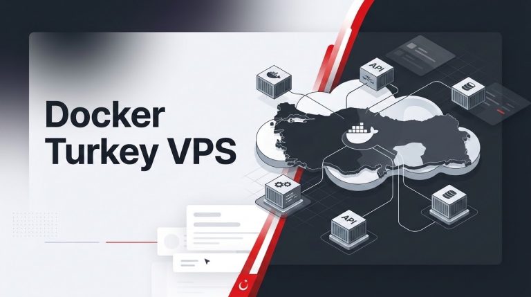 Microservices deployment diagram featuring Traefik reverse proxy routing encrypted traffic to isolated Docker containers on a VPS