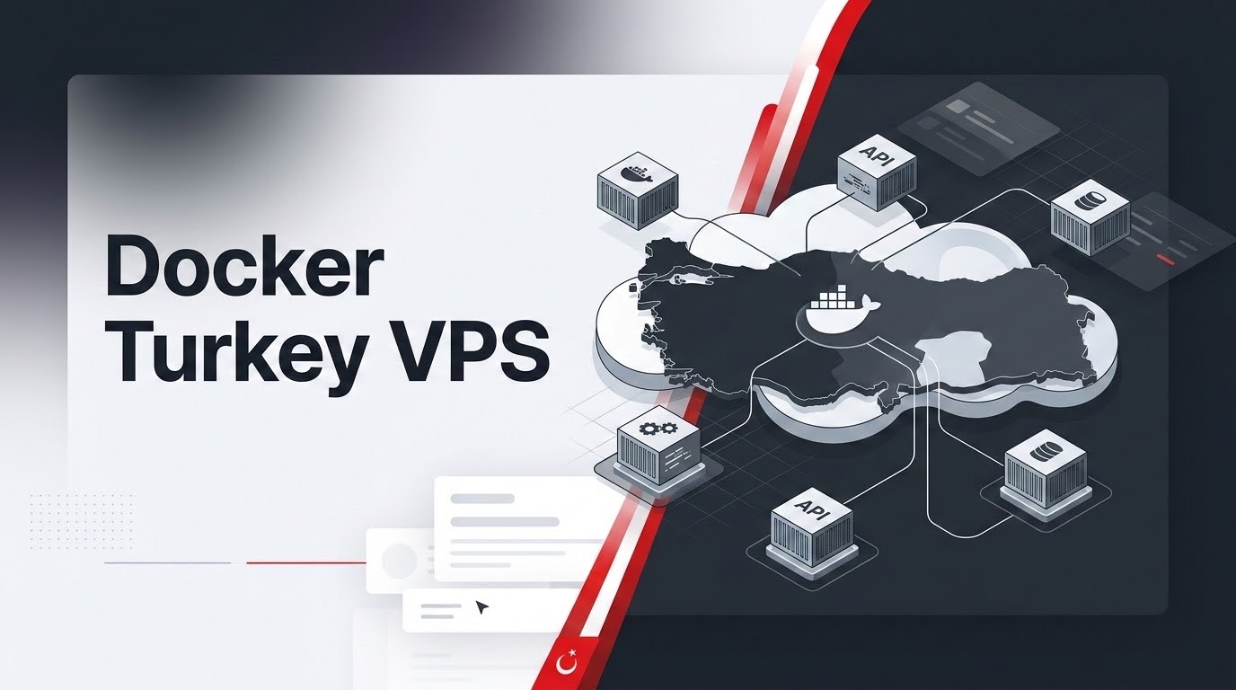 Microservices deployment diagram featuring Traefik reverse proxy routing encrypted traffic to isolated Docker containers on a VPS