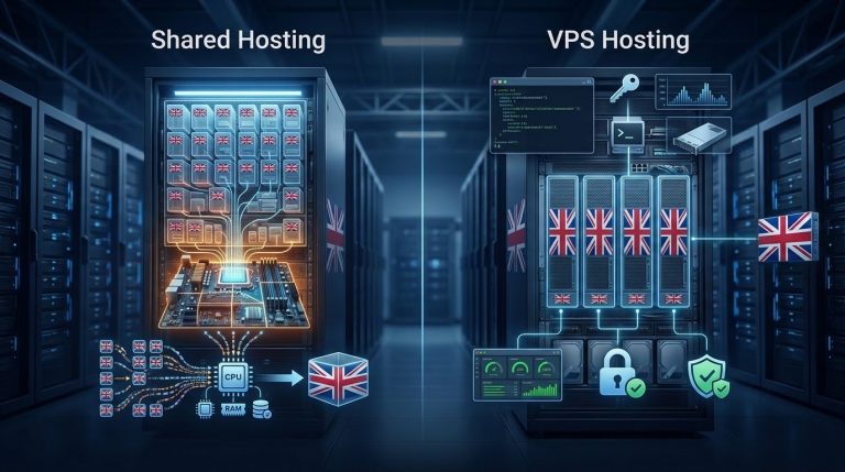 UK VPS vs Shared Hosting
