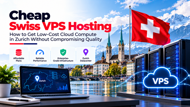 Cheap Swiss VPS Hosting: How to Get Low-Cost Cloud Compute in Zurich Without Compromising Quality