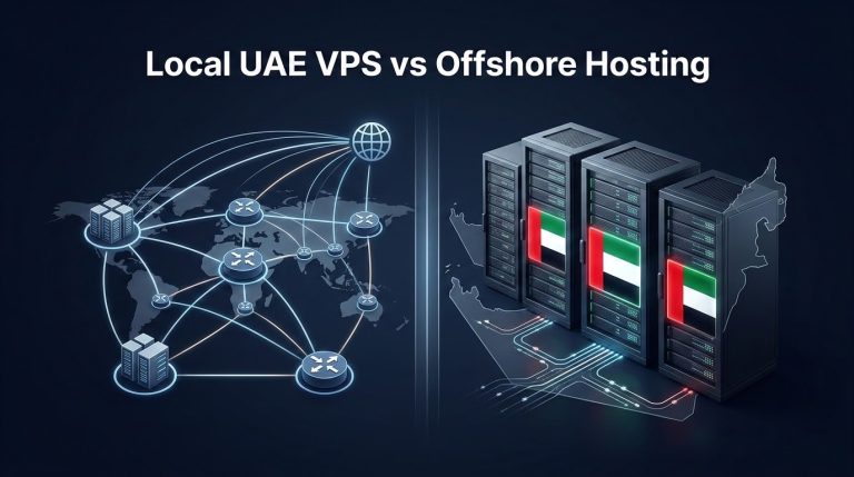 local UAE VPS vs offshore hosting